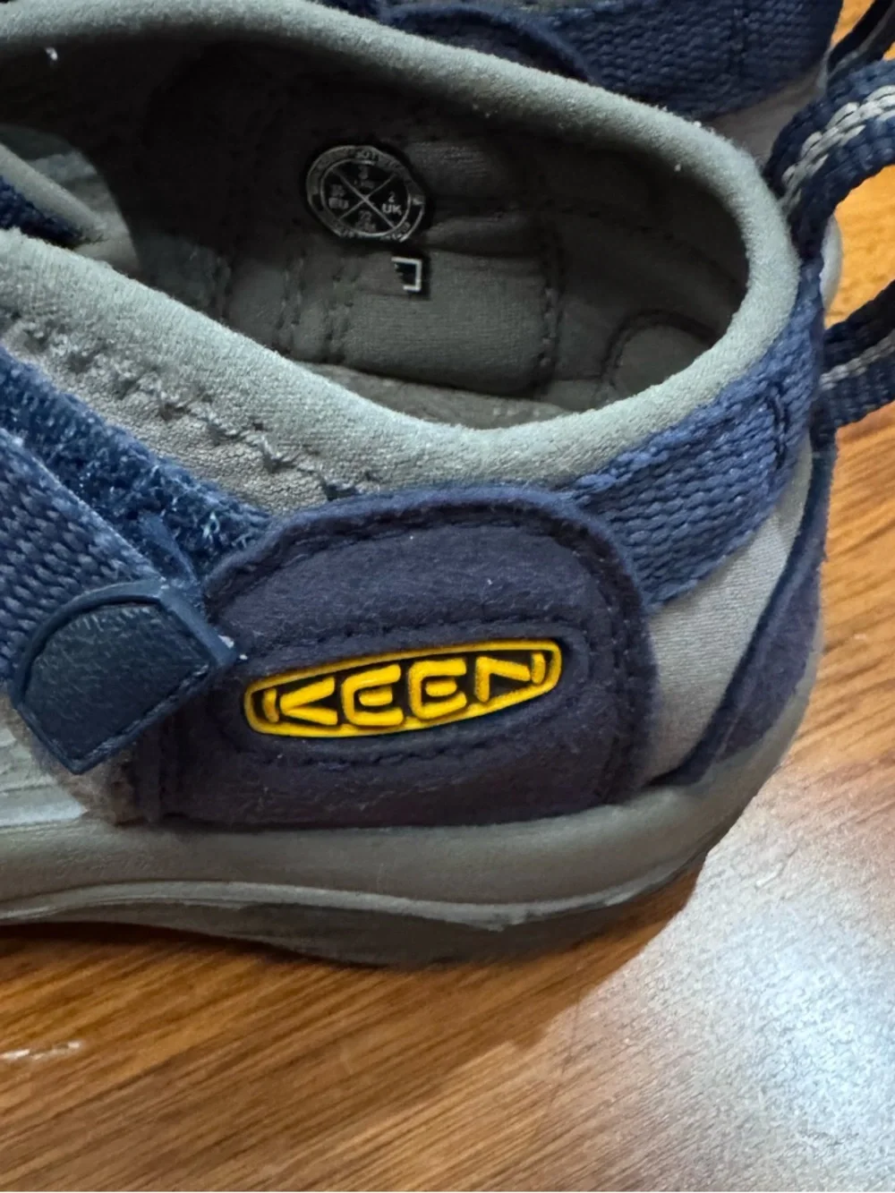 Keen Kids Navy Blue and Gray Closed-Toe Sandals